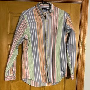 Ralph Lauren Pastel Striped Men's Shirt
